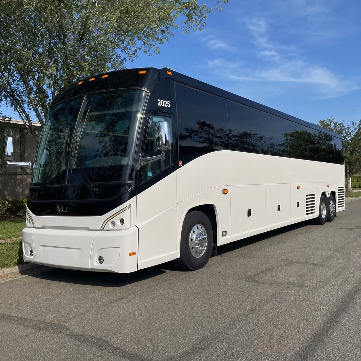56 passenger charter bus