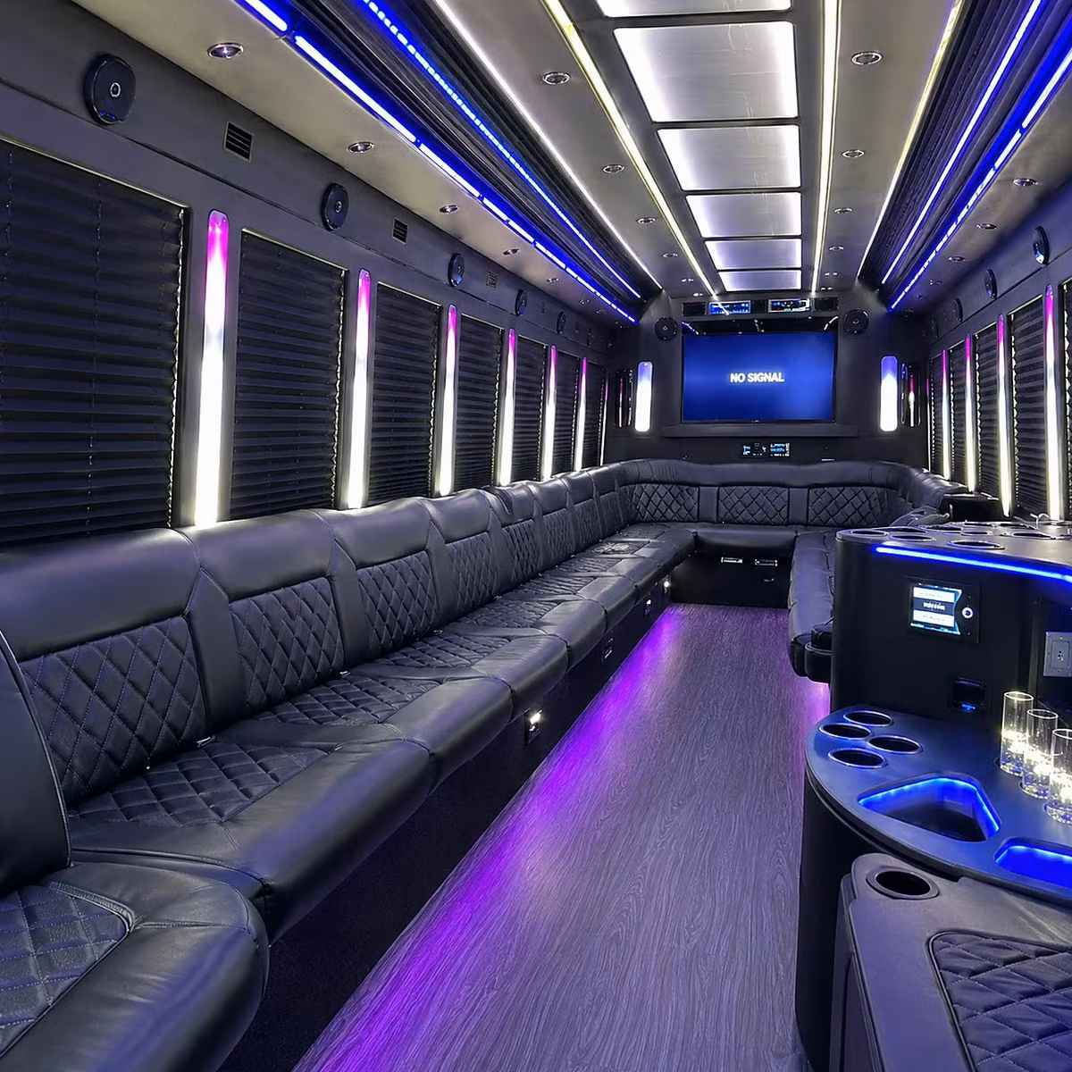 party bus inside