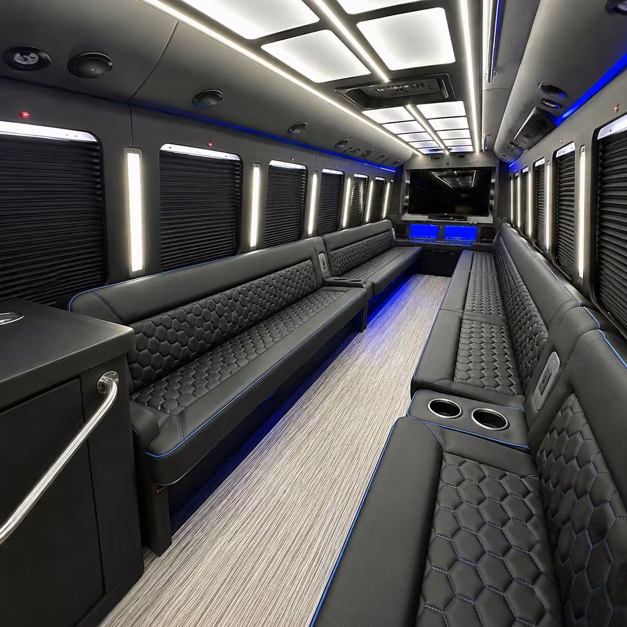 party bus interior